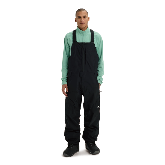 BURTON ウェア バートン  Men's Reserve 2L Relaxed Bib Pants True Black 3026910A04 26-27 スノーボードウェア 日本正規品
