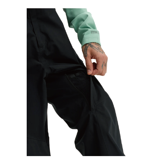BURTON ウェア バートン  Men's Reserve 2L Relaxed Bib Pants True Black 3026910A04 26-27 スノーボードウェア 日本正規品