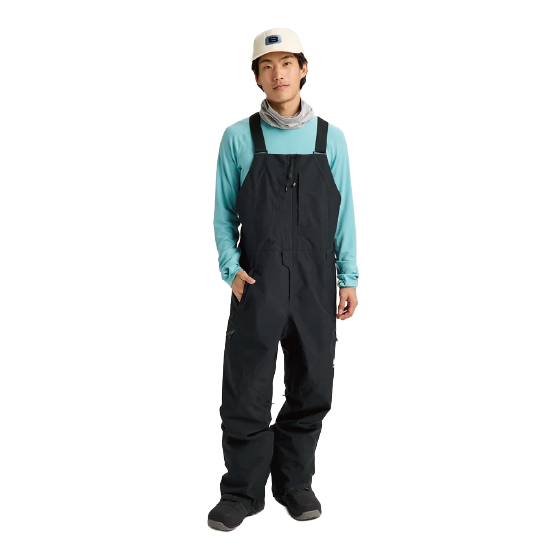 BURTON ウェア バートン  Men's Reserve GORE-TEX 2L Bib Pants True Black 3024510A04 26-27 スノーボードウェア 日本正規品