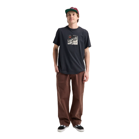 BURTON バートン  Rider 27 Short Sleeve T-Shirt True Black 3075310A04 26-27 日本正規品