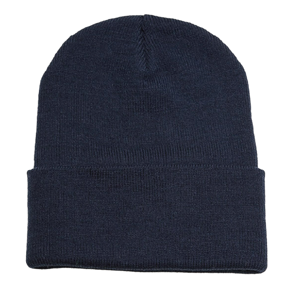 NEWHATTAN ニューハッタン [newhattan] 100% ACRYLIC KNIT HATS 25-26 スノーボード ビーニー Navy