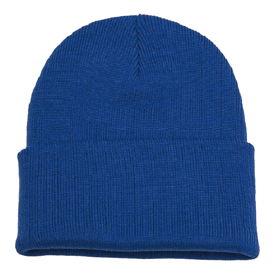 NEWHATTAN ニューハッタン [newhattan] 100% ACRYLIC KNIT HATS 25-26 スノーボード ビーニー Royal Blue