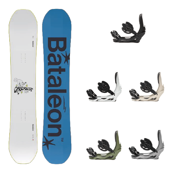 BATALEON 25-26 CHASER JPN LTD & LINK 26-27 GREED PRO 2点セット 日本正規品