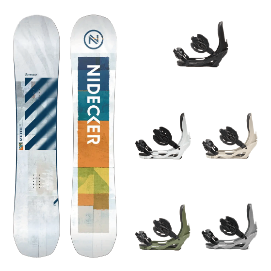 NIDECKER 25-26 MERC & LINK 26-27 GREED PRO 2点セット 日本正規品