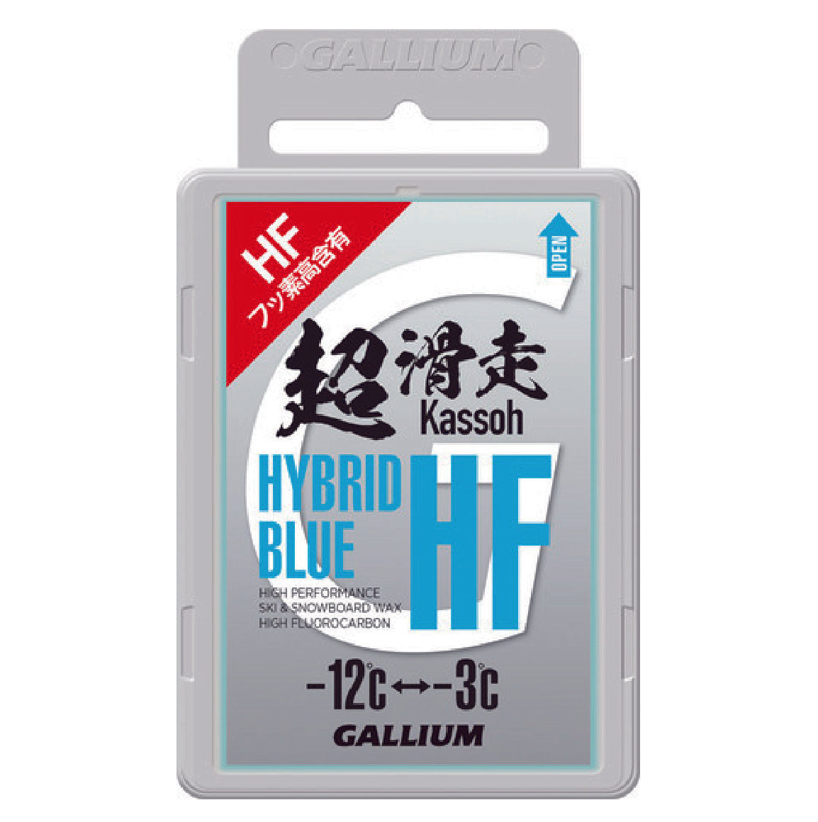 GALLIUM ガリウム [gallium] HYBRID HF BLUE(50g) 25-26 スノーボード アクセサリー -