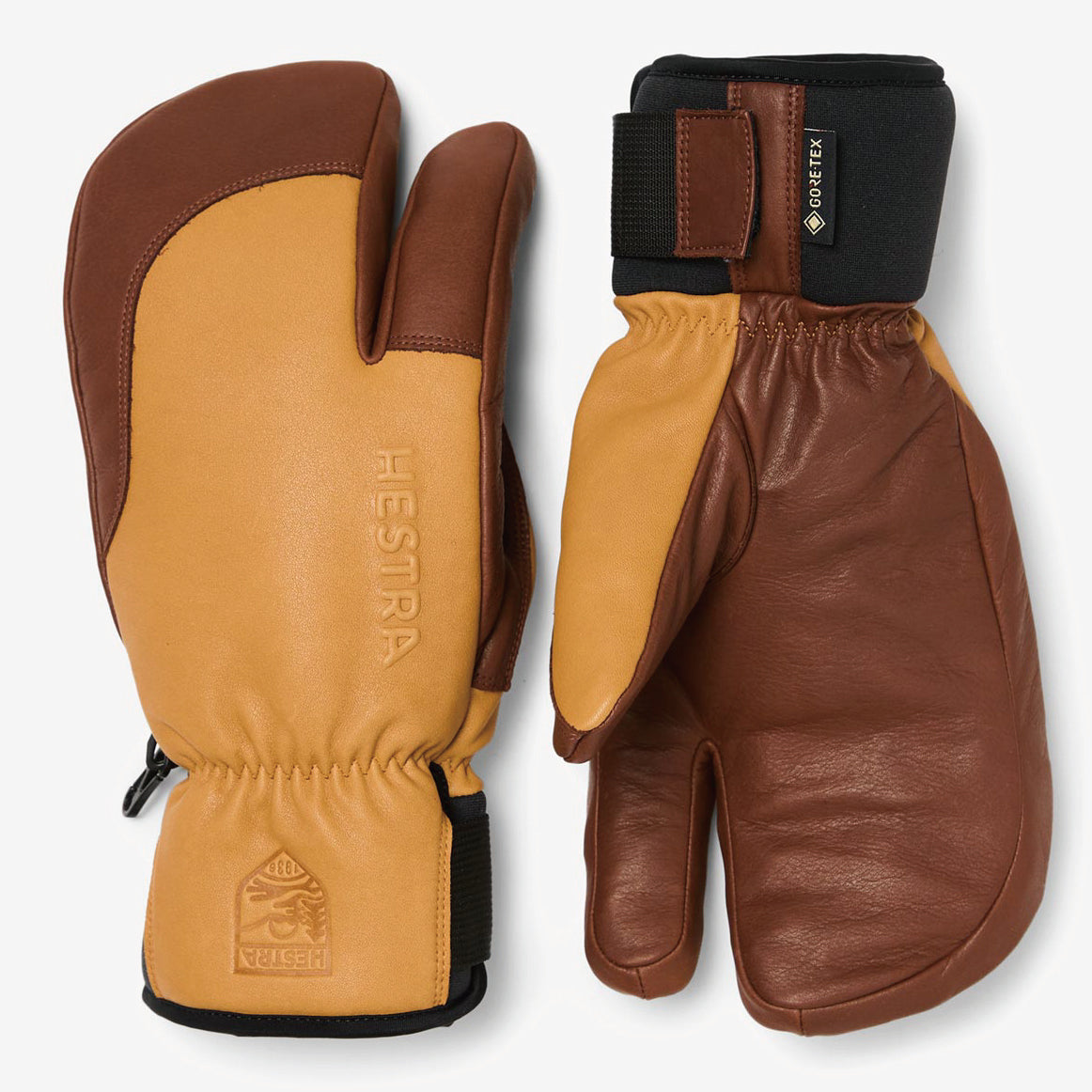 25-26 HESTRA Topo GTX 3-Finger Cork/Brown 25-26