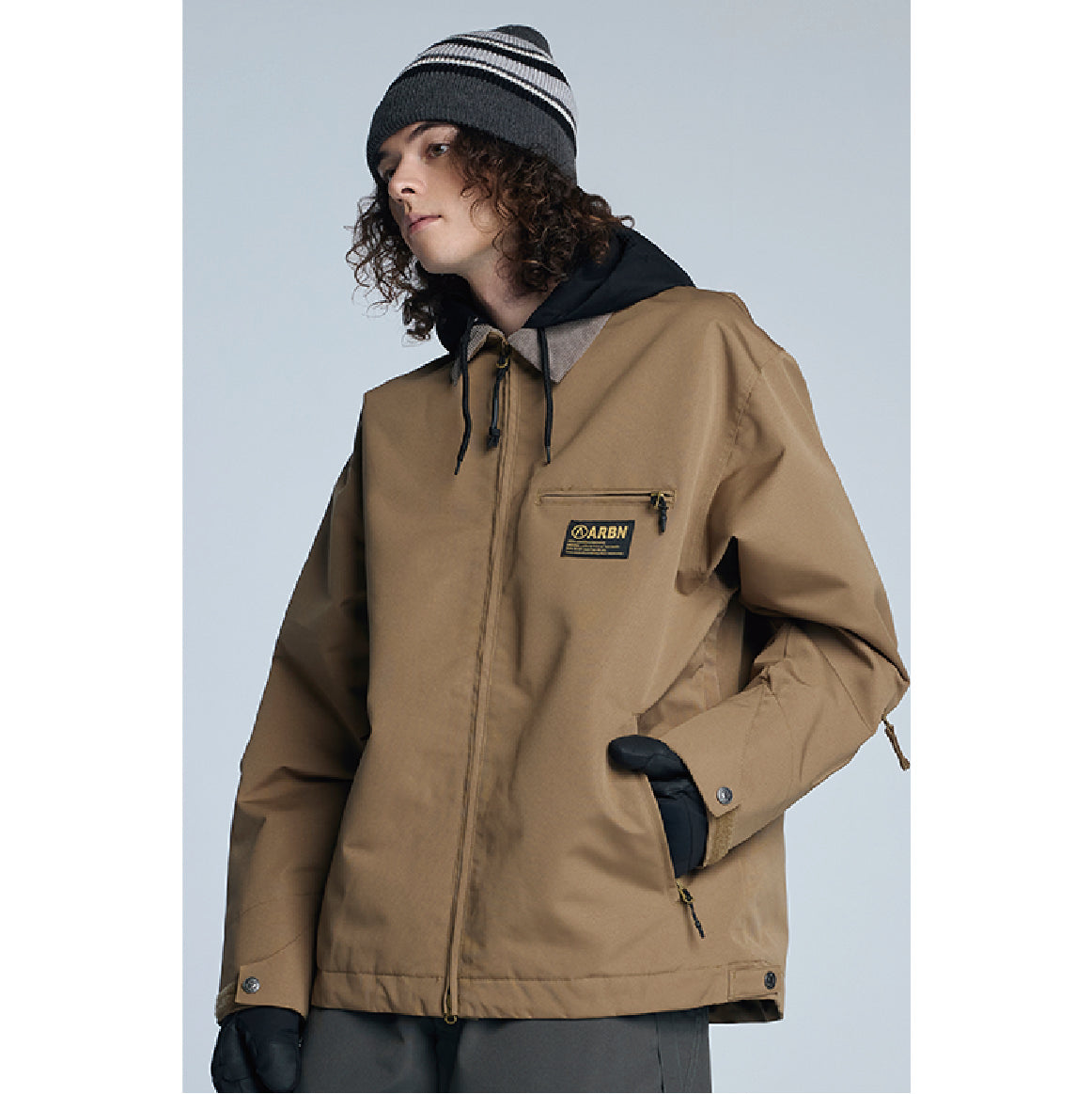 スノーボード ウェア アールビーエヌ ARBN SB JACKET ABJ15102 CAMEL 送料無料 日本正規品