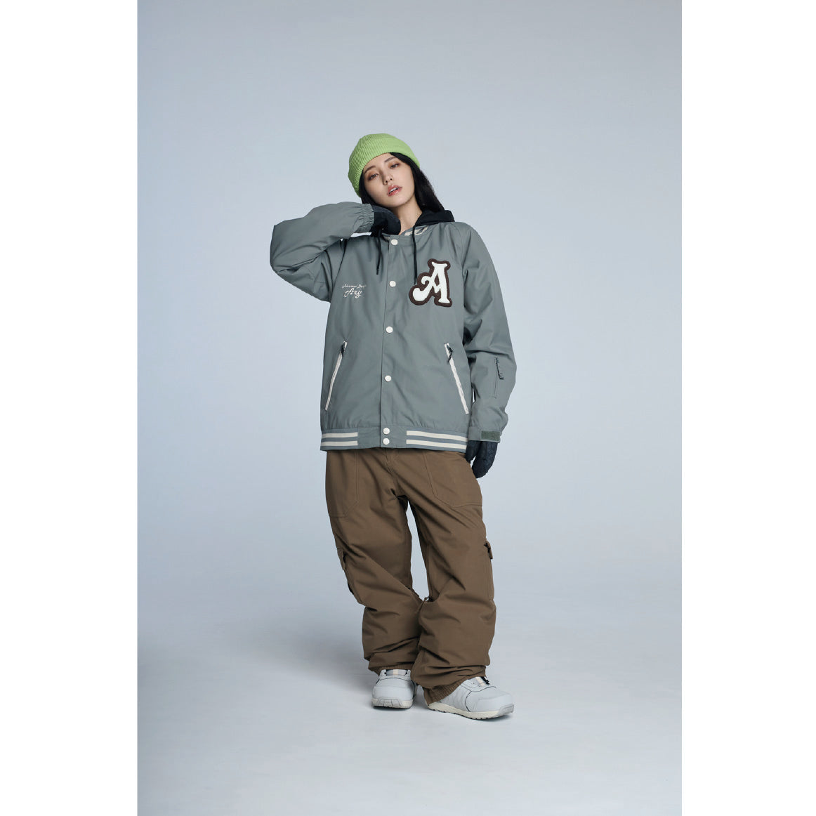 スノーボード ウェア エーアールジー ARG LADIES JAKET ARJ15003 GRAY 送料無料 日本正規品