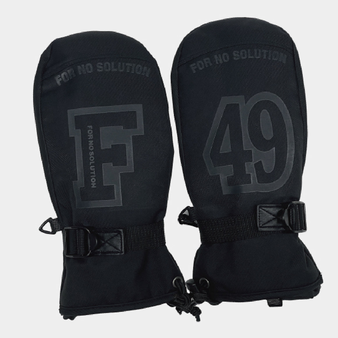 FNS49 フォーナイン JUNIOUR GLOVE(MITTON) 25-26 スノーボード グローブ MT-BLK