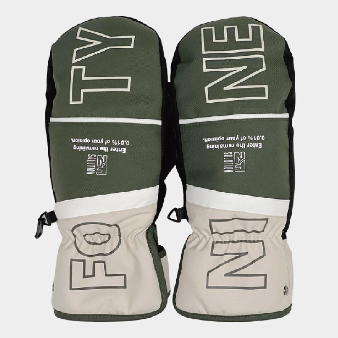 FNS49 フォーナイン SB GLOVE(MITTON) 25-26 スノーボード グローブ MT-D.KKI