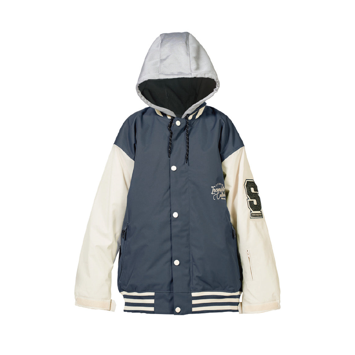 スノーボード ウェア フォーナイン FNS49 STADIUM JACKET NVY 25-26 送料無料 日本正規品 予約商品 店頭受け取り可能