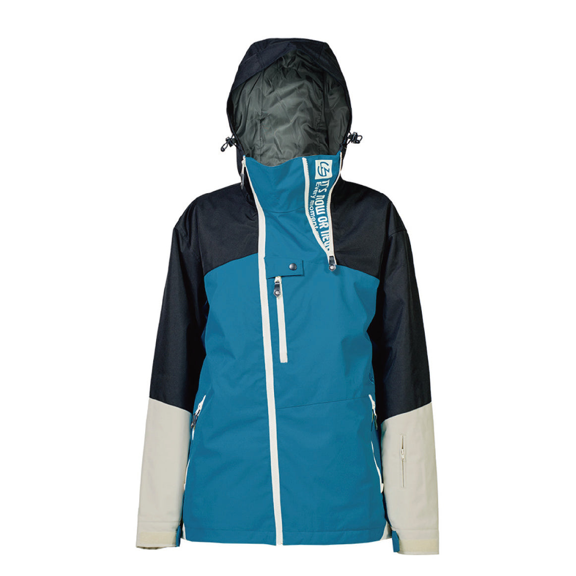 スノーボード ウェア フォーナイン FNS49 UNIVERSE JACKET BLU 25-26 送料無料 日本正規品 予約商品 店頭受け取り可能