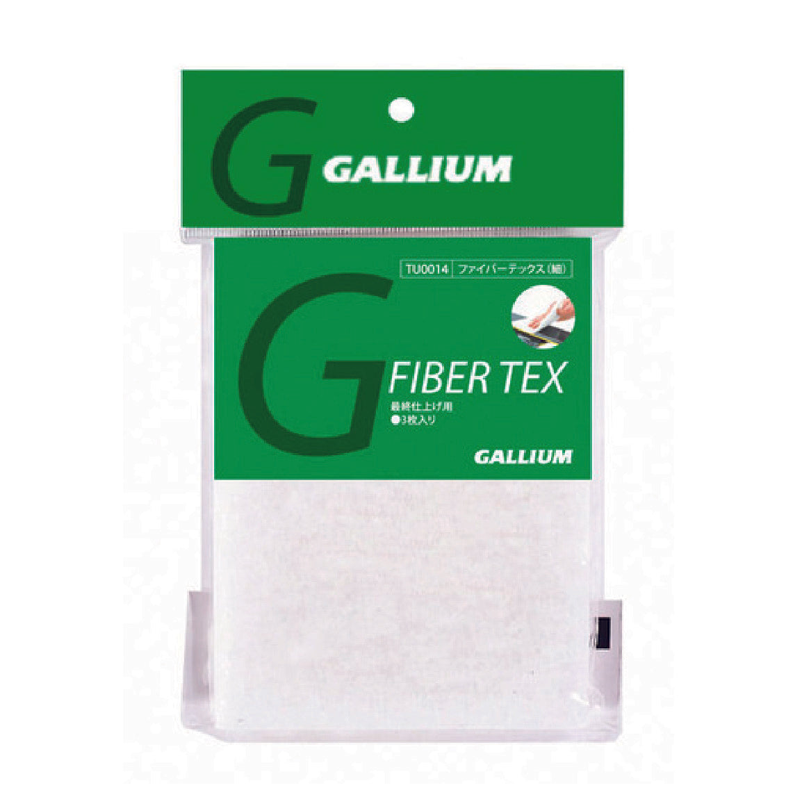 GALLIUM ガリウム [gallium] ﾌｧｲﾊﾞｰﾃｯｸｽ(細･3枚入り) 25-26 スノーボード アクセサリー -