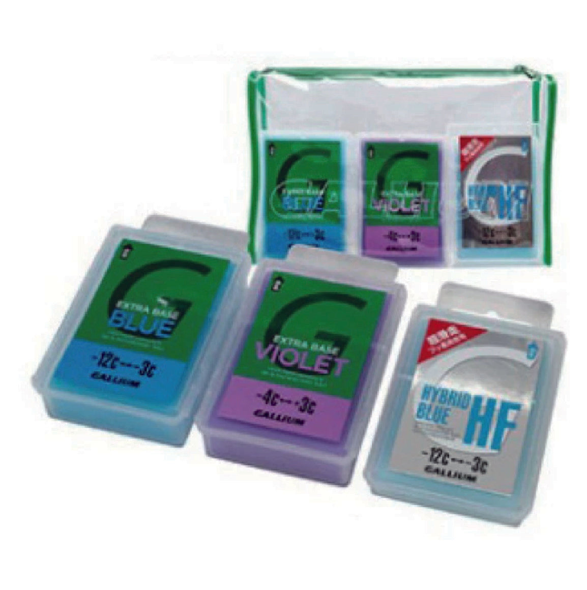 GALLIUM ガリウム [gallium] HF BLUE WAX SET  スノーボード アクセサリー -