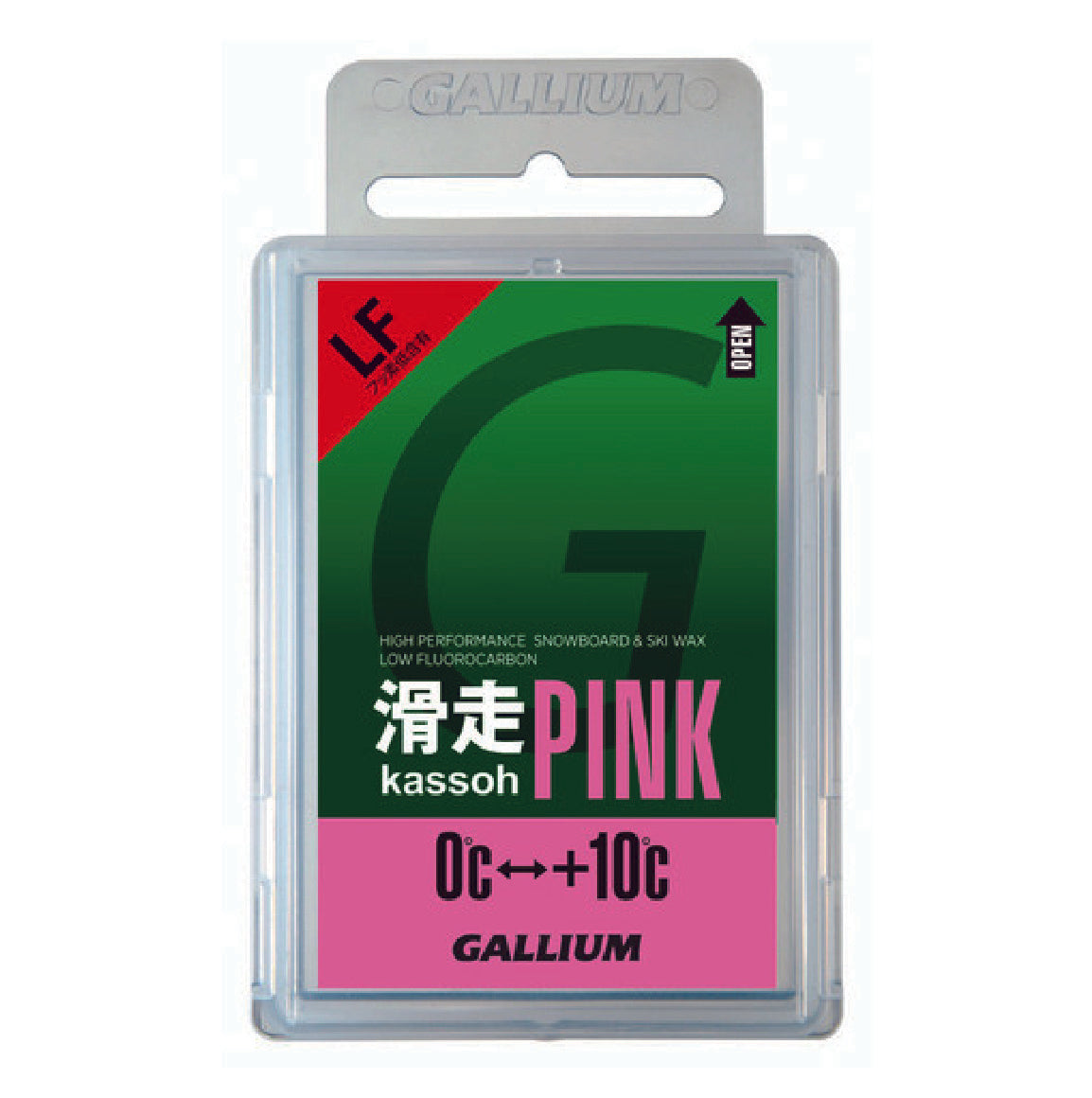 GALLIUM ガリウム 滑走(kassoh) PINK(50g) 25-26 スノーボード アクセサリー
