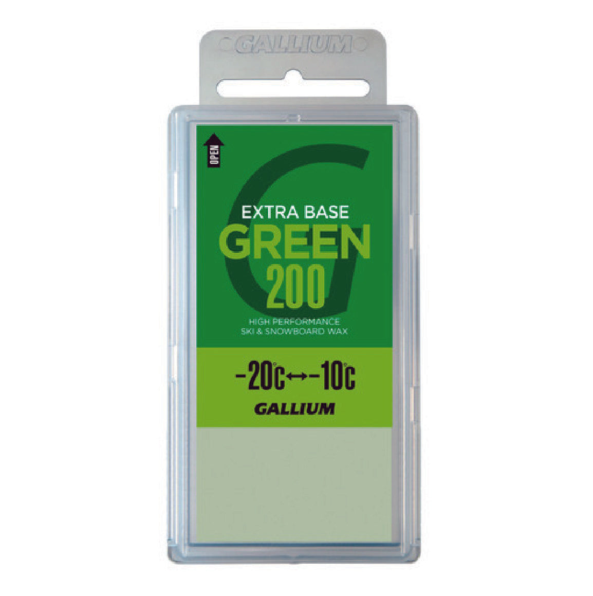 GALLIUM ガリウム EXTRA BASE GREEN 200(200g) 25-26 スノーボード アクセサリー