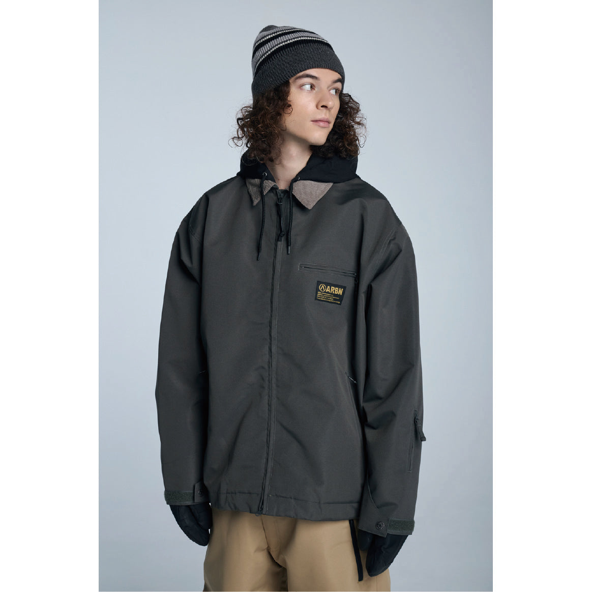 スノーボード ウェア アールビーエヌ ARBN SB JACKET ABJ15102 CHARCOL 送料無料 日本正規品