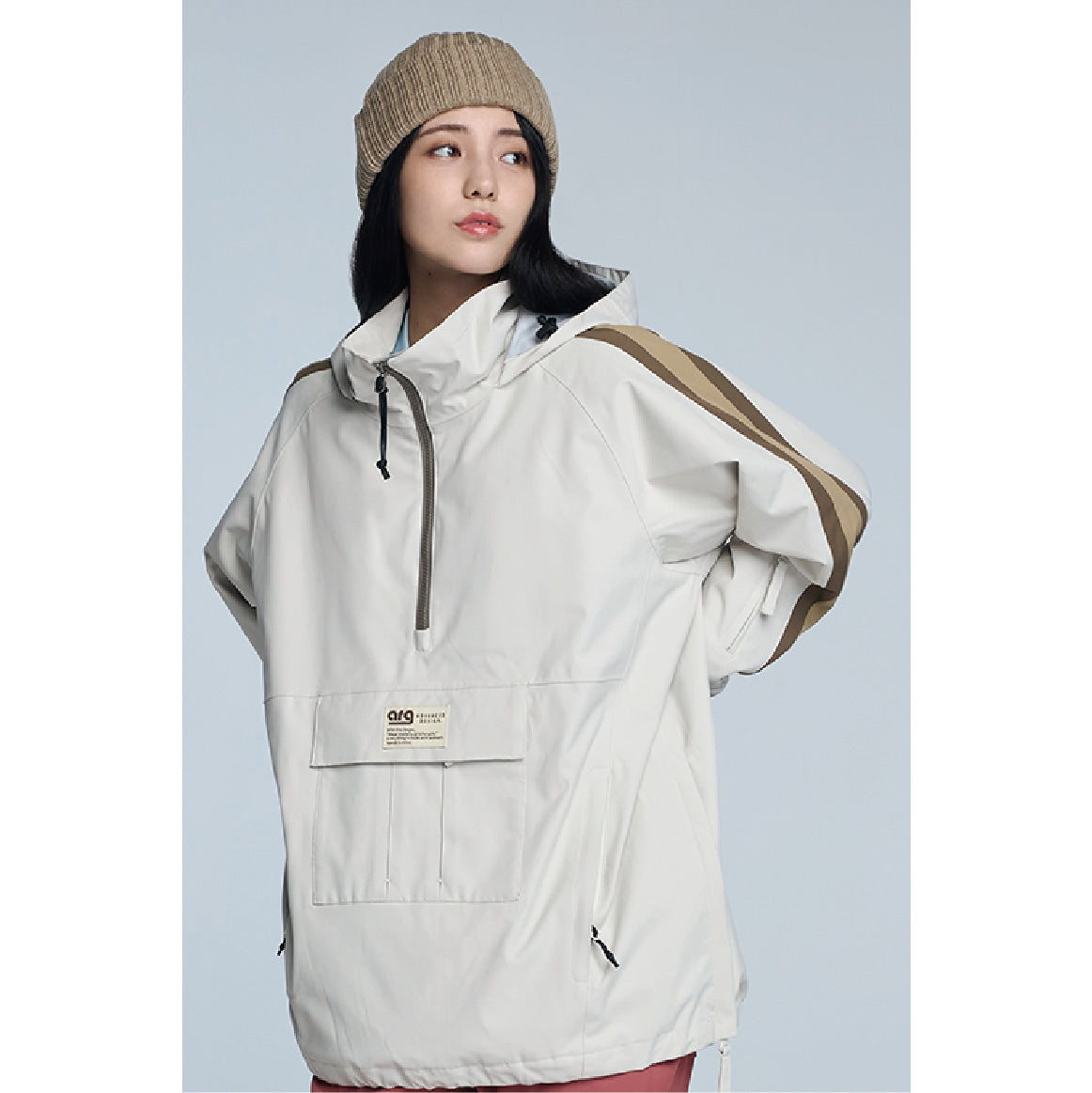 スノーボード ウェア エーアールジー ARG LADIES JAKET ARJ15004 LT.BEIGE 送料無料 日本正規品