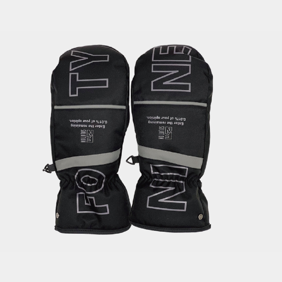FNS49 フォーナイン SB GLOVE(MITTON) 25-26 スノーボード グローブ MT-BLK
