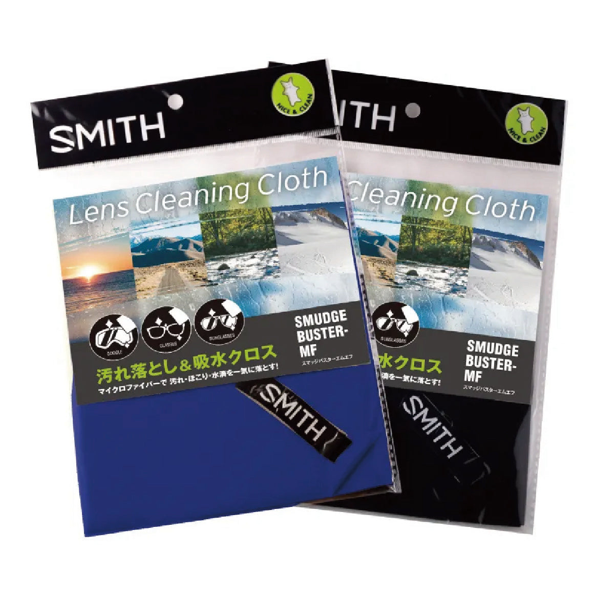 SMITH スミス SMUDGEBUSTER MF 25-26 スノーボード アクセサリー ﾚﾝｽﾞ拭き(ｱｳﾀｰﾚﾝｽﾞ用) 
SIZE 300mm×350mm