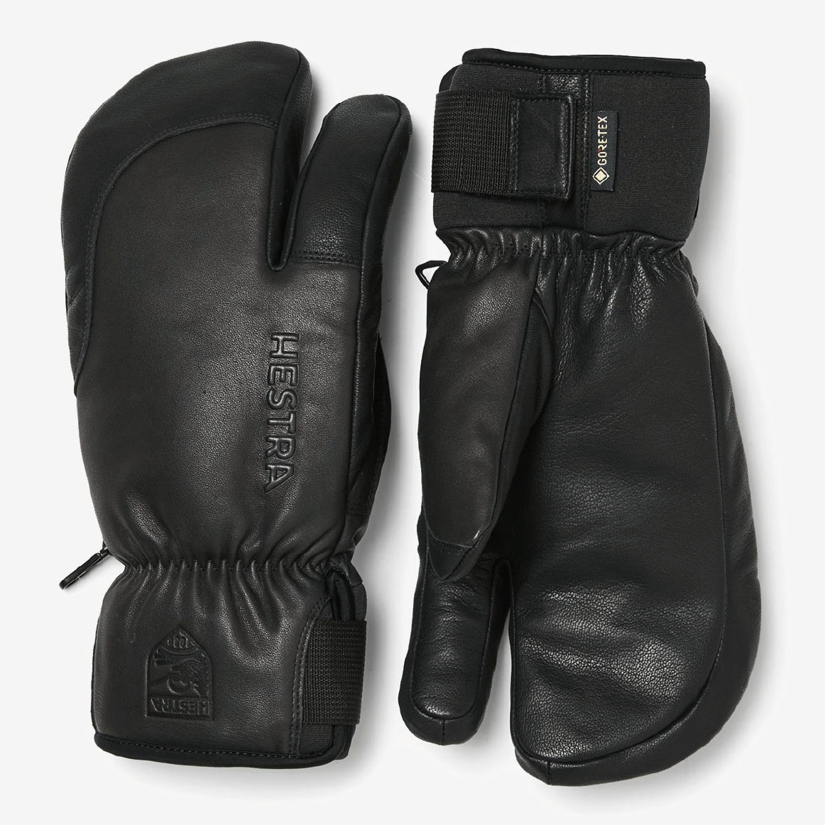 25-26 HESTRA Topo GTX 3-Finger Black 25-26