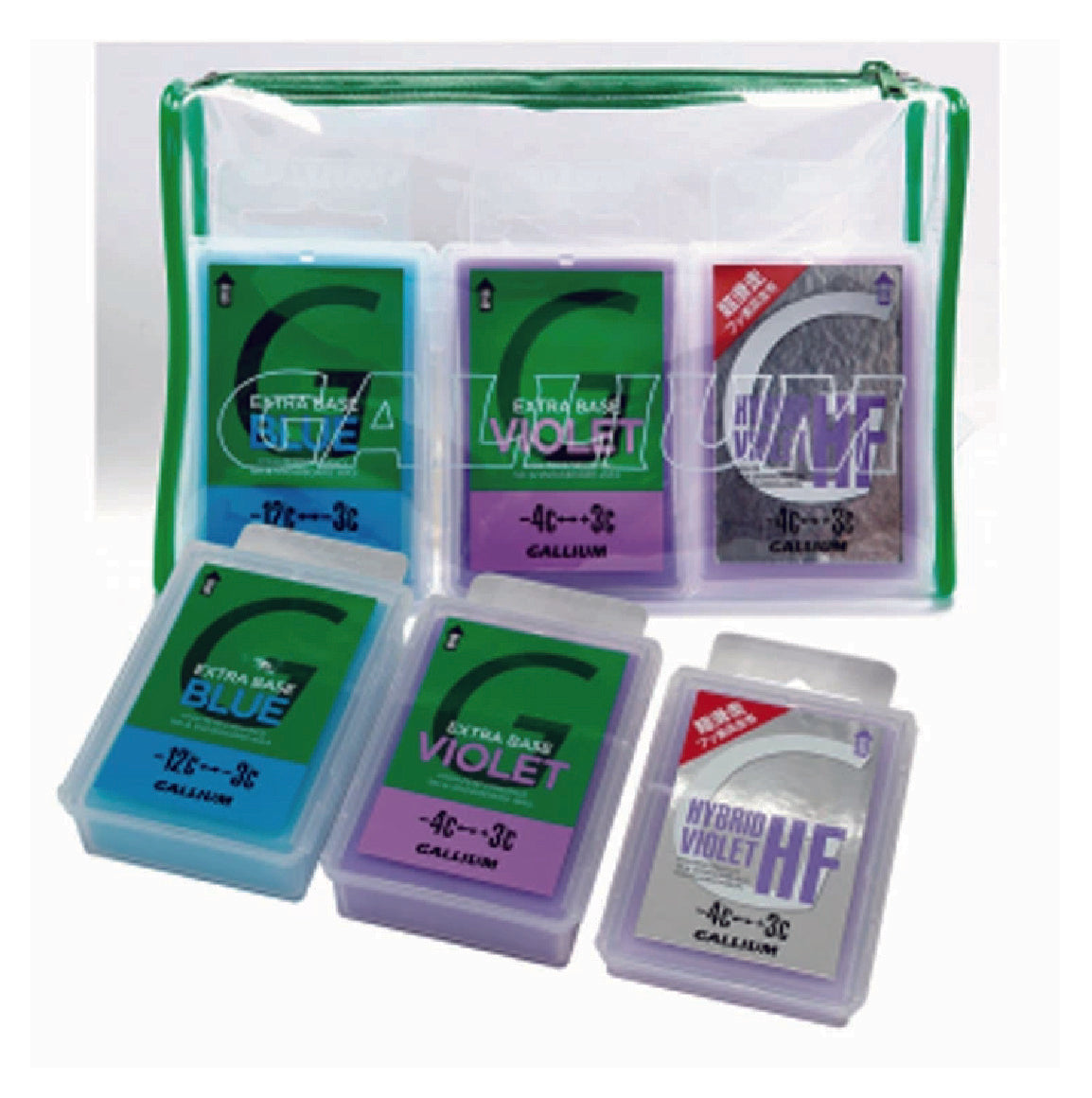 GALLIUM ガリウム [gallium] HF VIOLET WAX SET  スノーボード アクセサリー -