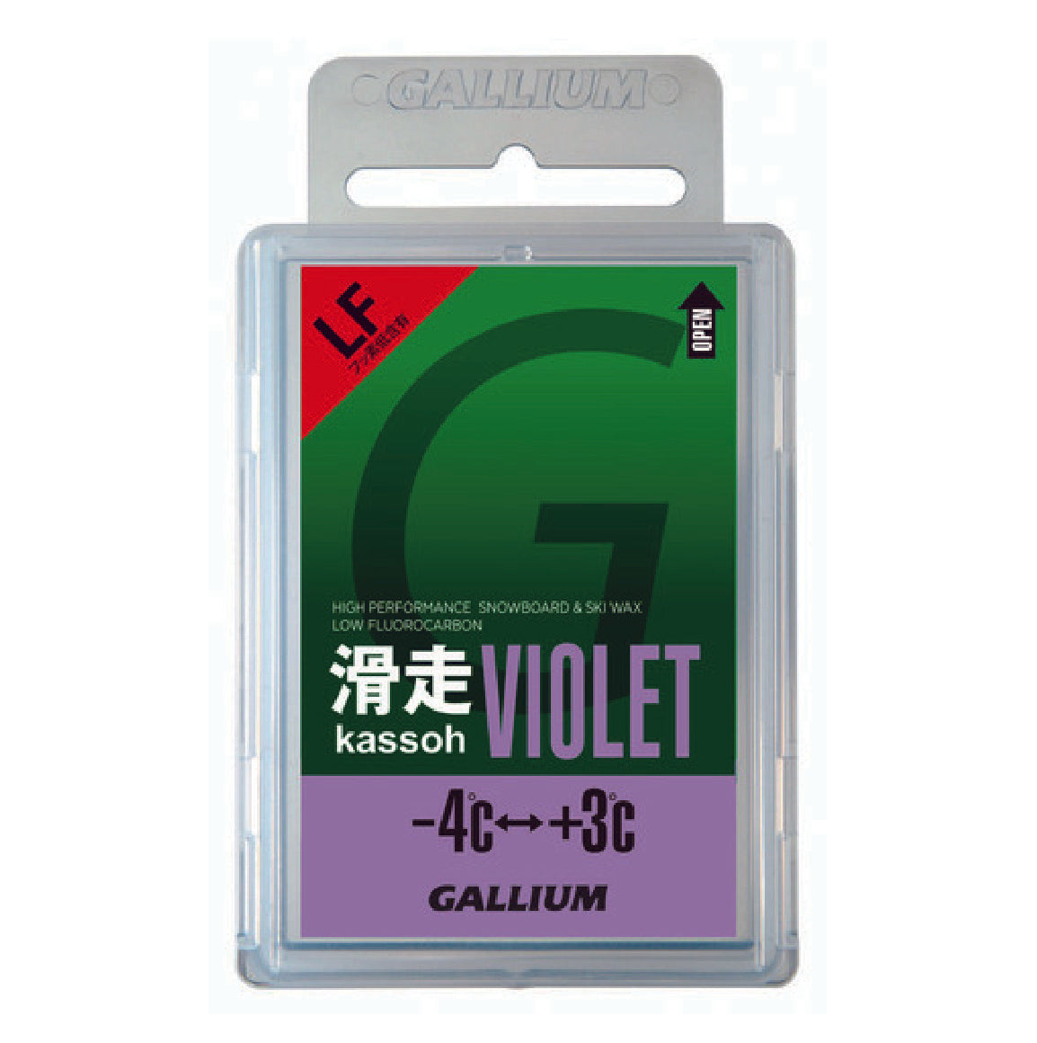 GALLIUM ガリウム 滑走(kassoh) VIOLET(50g) 25-26 スノーボード アクセサリー