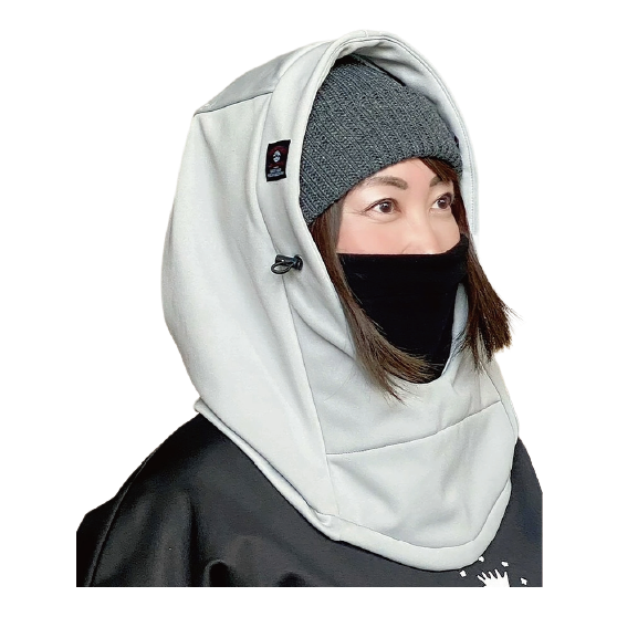 SHOWTIME ショウタイム [showtime] ﾎﾞﾝﾃﾞｯﾄﾞ ﾌｰﾄﾞｳｫｰﾏｰ 24-25 スノーボード フードウォーマー Grey