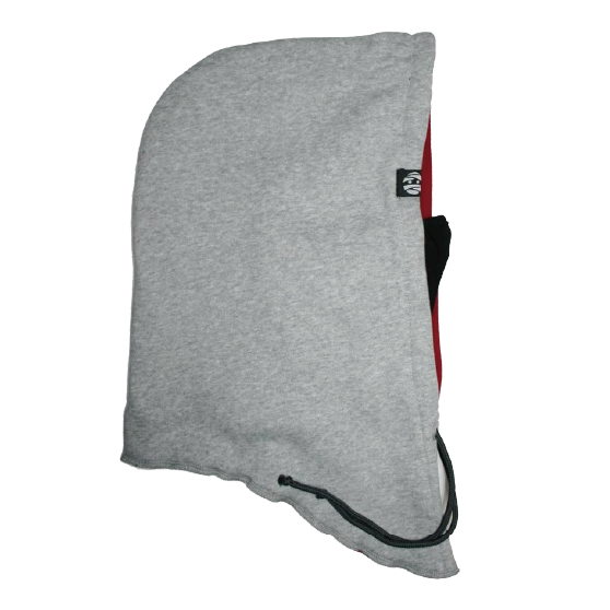 SHOWTIME ショウタイム [showtime] ﾌｰﾄﾞｳｫｰﾏｰ ｿﾘｯﾄﾞ 24-25 スノーボード フードウォーマー Grey Burgundy