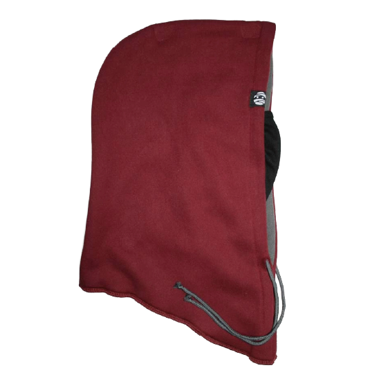 SHOWTIME ショウタイム [showtime] ﾌｰﾄﾞｳｫｰﾏｰ ｿﾘｯﾄﾞ 24-25 スノーボード フードウォーマー Burgundy Grey