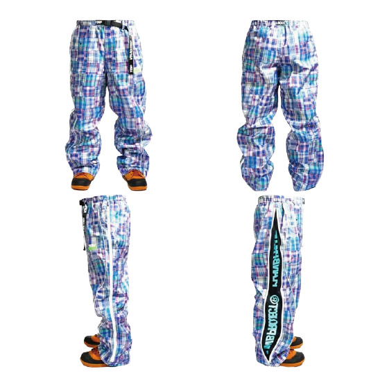 PLAN B ウェア プラン ビー SIDE ZIP PANTS ( 2layer fabric ) 26-27 スノーボードウェア 日本正規品