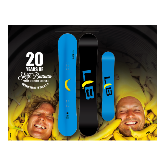 LIBTECH スノーボード リブテック SKATE BANANA 26-27 板 日本正規品
