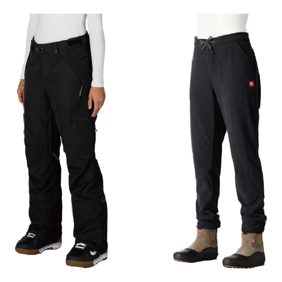 686 ウェア ロクハチロク WOMENS SMARTY® 3-IN-1 CARGO PANT BLACK M2W405 26-27 スノーボードウェア 日本正規品