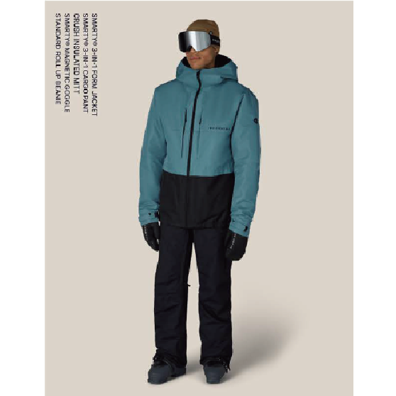 686 ウェア ロクハチロク SMARTY® 3-IN-1 CARGO PANT KHAKI KCR210 26-27 スノーボードウェア 日本正規品