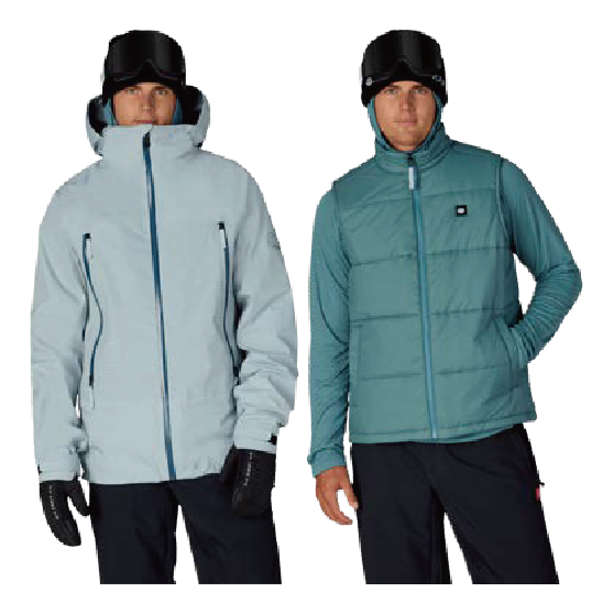 686 ウェア ロクハチロク MENS SMARTY? 3-IN-1 RODEO? 3L JACKET DUSTY MARINE M5WN150 26-27 スノーボードウェア 日本正規品