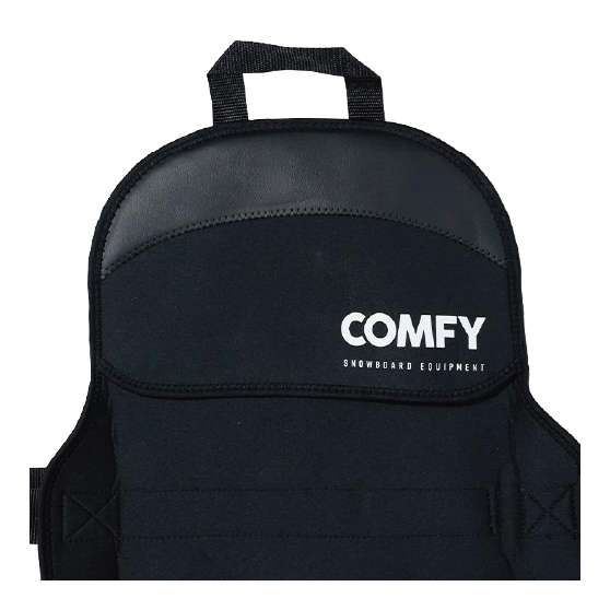 COMFY コンフィ [comfy] SOLEGUARD BAG 25-26 スノーボード ケース Black