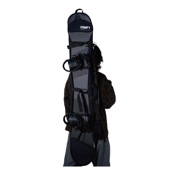 COMFY コンフィ [comfy] SOLEGUARD BAG 25-26 スノーボード ケース Black