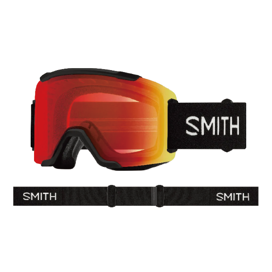 SMITH ゴーグル スミス  SQUAD BLACK 010276591 26-27 スノーボードゴーグル 日本正規品