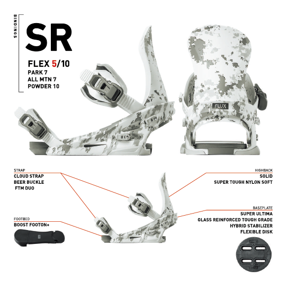 FLUX ビンディング  SR AZUKI [R] 26-27 バインディング 日本正規品