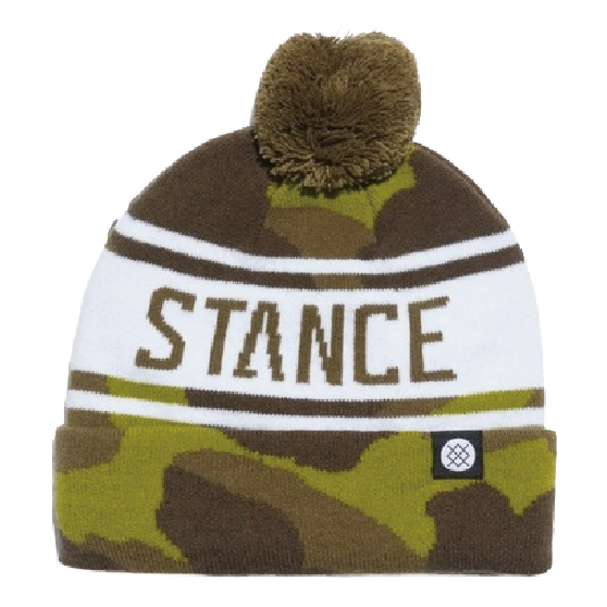 STANCE スタンス [stance] OG POM BEANIE 23-24 スノーボード ビーニー Camo