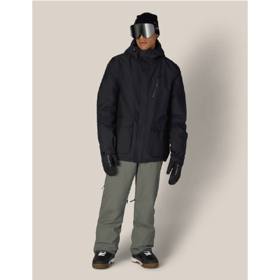 686 ウェア ロクハチロク Men's Standard Pant BLACK KCR213 26-27 スノーボードウェア 日本正規品