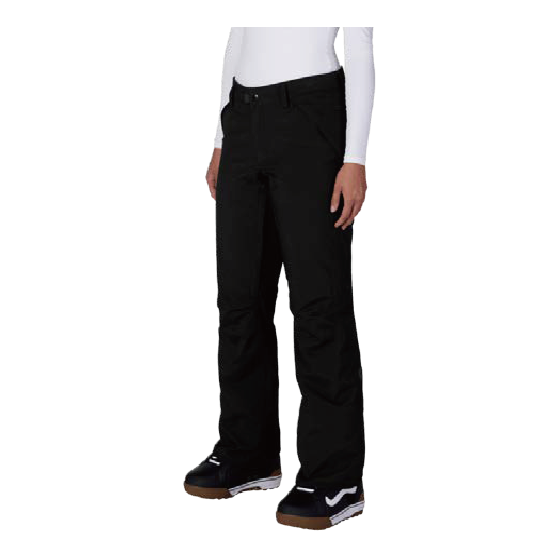 686 ウェア ロクハチロク WOMENS STANDARD SHELL PANT BLACK M5WN435 26-27 スノーボードウェア 日本正規品