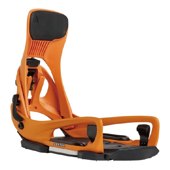 BURTON STEP ON ビンディング バートン ステップオン  Men's Step On Cartel X EST Goldfish Orange 3030411E7B 26-27 バインディング 日本正規品