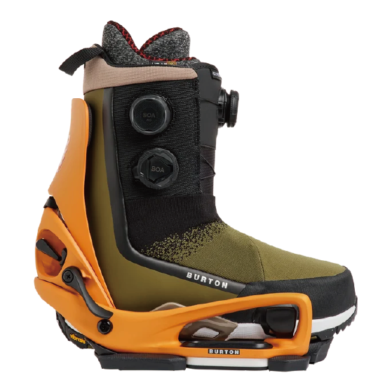 BURTON STEP ON ビンディング バートン ステップオン  Men's Step On Cartel X EST Goldfish Orange 3030411E7B 26-27 バインディング 日本正規品