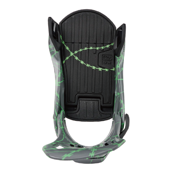 BURTON STEP ON ビンディング バートン ステップオン  Men's Step On Re:Flex Gray/Green Voltage 1728316E7W 26-27 バインディング 日本正規品