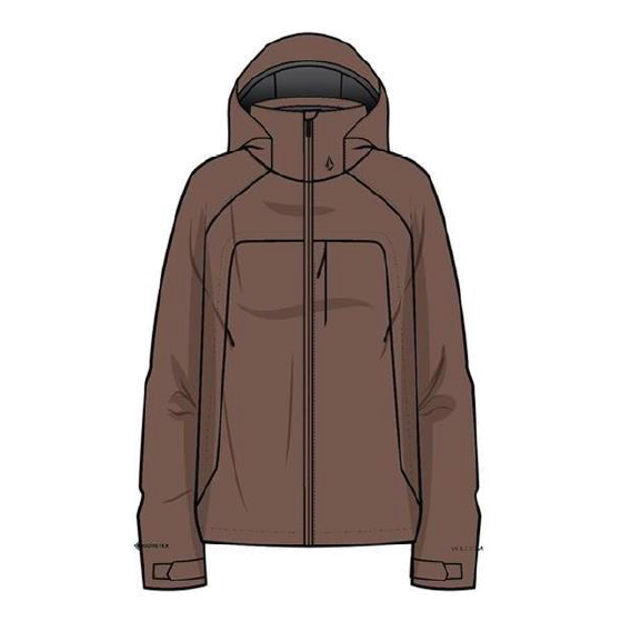 VOLCOM ウェア ボルコム  3D STRETCH GORE JACKET DT0 V_H0452651 26-27 スノーボードウェア 日本正規品