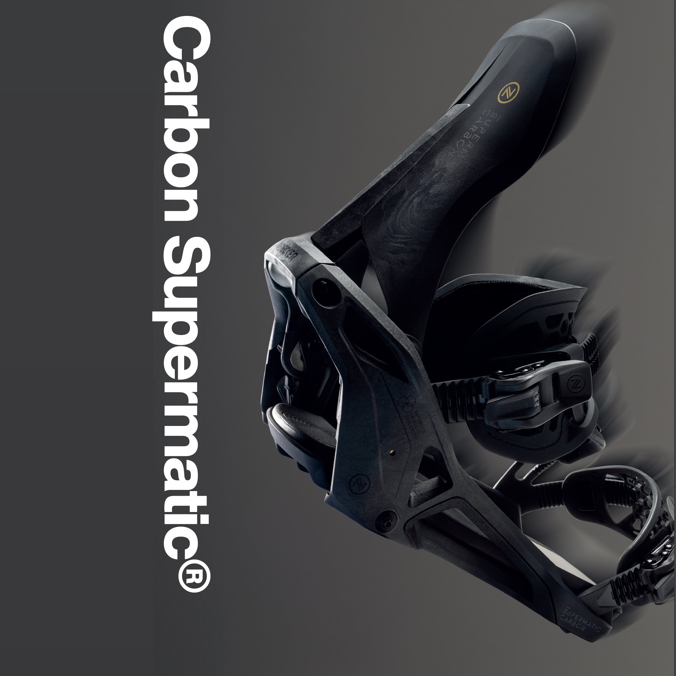 スノーボード ビンディング  NIDECKER CARBON-SUPERMATIC BLACK 25-26 送料無料 日本正規品 予約商品 店頭受け取り可能