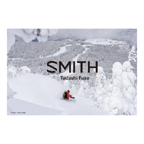 SMITH スミス 【smith】Late Squad MAG Blackout ”Tadashi Fuse” 25-26 スノーボード ゴーグル