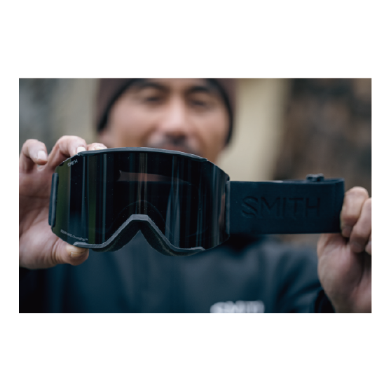 SMITH スミス 【smith】Late Squad MAG Blackout ”Tadashi Fuse” 25-26 スノーボード ゴーグル