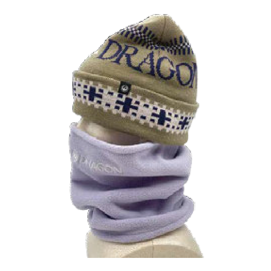 DRAGON ドラゴン  TALL NECK WARMER VIOLET 26-27 日本正規品